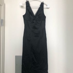 Bebe Black Midi dress